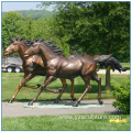 Outdoor Life Size Bronze  Running Horse Sculpture For Sale